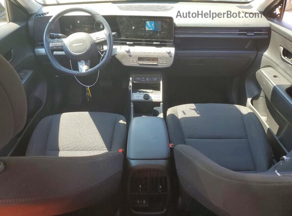 KM8HCCAB0RU073415 2024 HYUNDAI KONA Black წინა პანელის ხედი