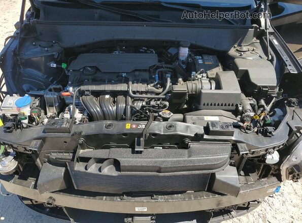 KM8HCCAB0RU073415 2024 HYUNDAI KONA Black ძრავის განყოფილების ხედი