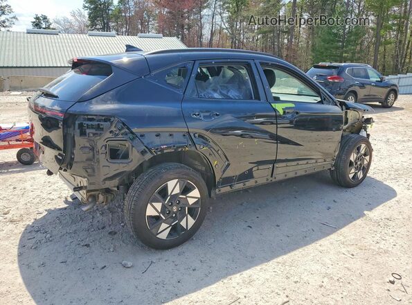 KM8HCCAB0RU073415 2024 HYUNDAI KONA Black უკანა მარჯვენა