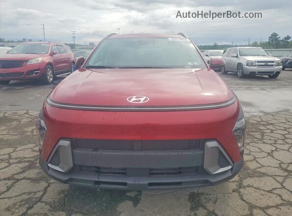 KM8HCCAB2SU297419 2025 HYUNDAI KONA Red Front view