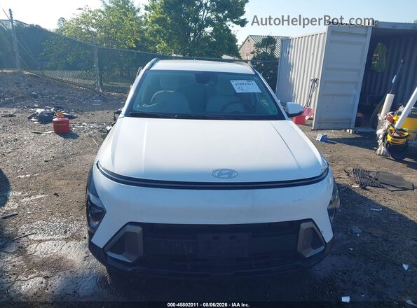 KM8HCCAB3RU054521 2024 HYUNDAI KONA White Vista del cuadro de instrumentos