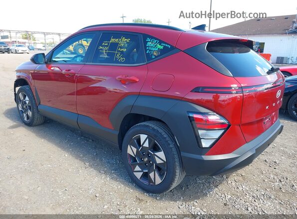 KM8HCCAB9RU057908 2024 HYUNDAI KONA Красный Задняя левая четверть
