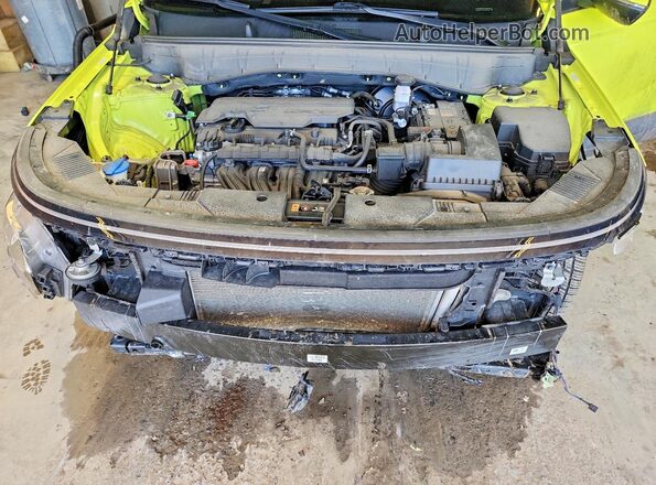KM8HCCABXRU043743 2024 HYUNDAI KONA Green Շարժիչի բաժամունքի տեսք