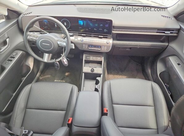 KM8HD3A30TU369015 2026 HYUNDAI KONA Gray Вид панелі приладів