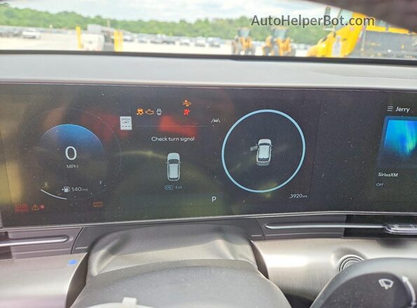 KM8HD3A30TU369015 2026 HYUNDAI KONA Gray Вид щитка приладів
