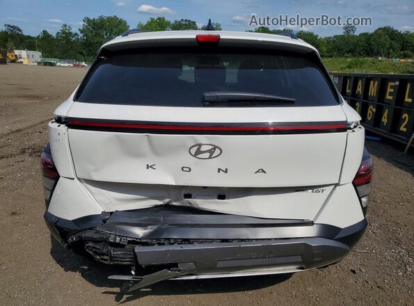 KM8HDCA36TU416709 2026 HYUNDAI KONA White Вид ззаду