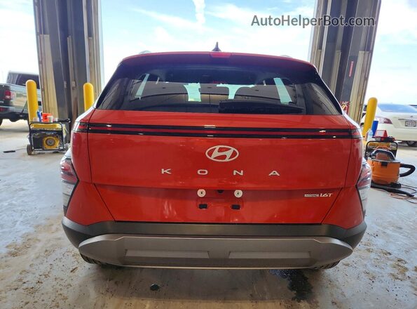 KM8HDCA39TU362905 2026 HYUNDAI KONA Orange Widok z tyłu