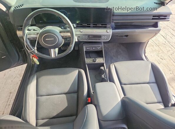 KM8HE3A34RU122604 2024 HYUNDAI KONA Gray Առջևի վահանակի տեսք