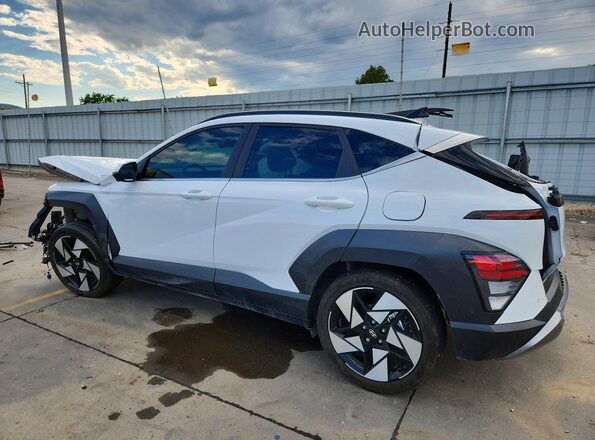 KM8HE3A39RU046653 2024 HYUNDAI KONA White უკანა მარცხენა