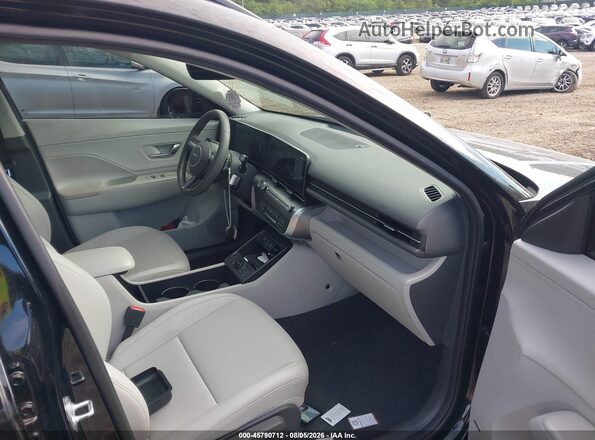KM8HECA37SU261731 2025 HYUNDAI KONA Black Widok wnętrza z przodu