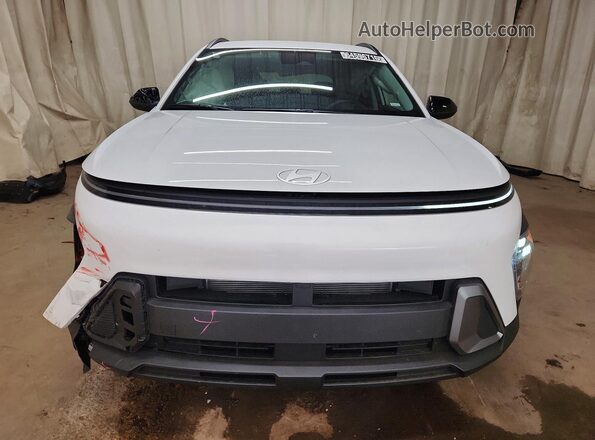 KM8HF3AB0TU495098 2026 HYUNDAI KONA White Front view