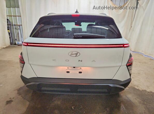 KM8HF3AB0TU495098 2026 HYUNDAI KONA White Rear view