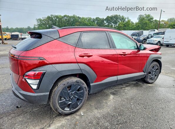 KM8HF3AB1TU457654 2026 HYUNDAI KONA Red Հետևի աջ