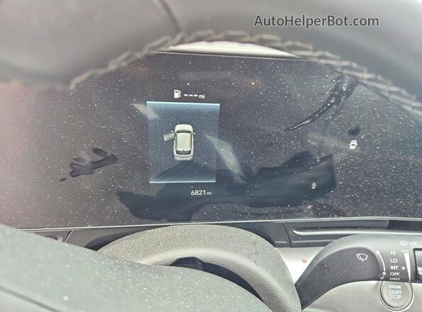 KM8HF3AB1TU457654 2026 HYUNDAI KONA Red Սարքավորումների վահանակի տեսք