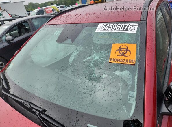 KM8HF3AB1TU457654 2026 HYUNDAI KONA Red Սալոնի 360 աստիճան տեսք