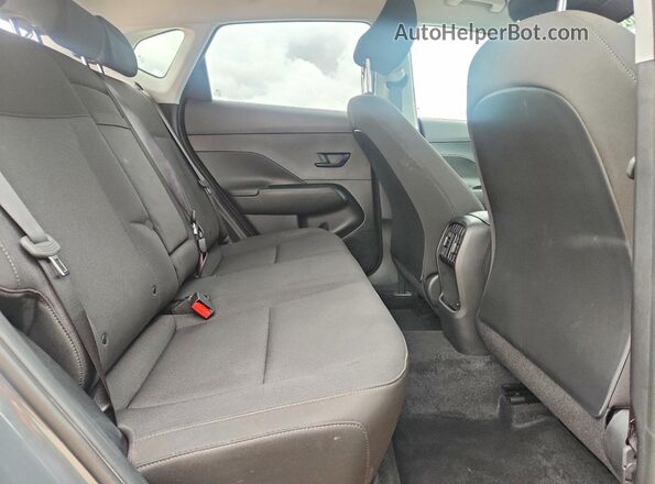 KM8HF3AB2TU452852 2026 HYUNDAI KONA Charcoal Rear interior view