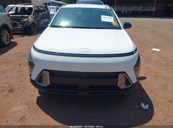KM8HF3AB3TU360648 2026 HYUNDAI KONA White Вид щитка приладів