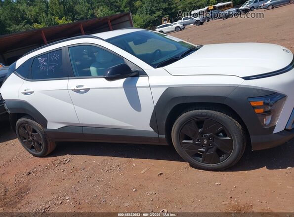 KM8HF3AB3TU360648 2026 HYUNDAI KONA White Вид задньої частини салону