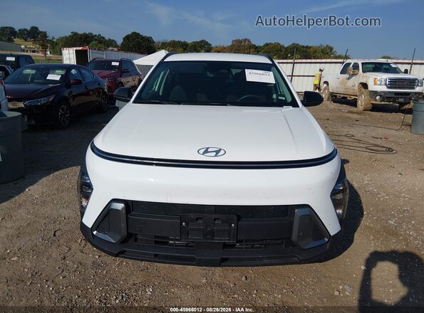 KM8HF3AB3TU467635 2026 HYUNDAI KONA Белый Вид задней части салона
