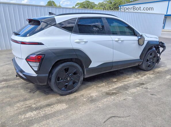KM8HF3AB7TU385844 2026 HYUNDAI KONA Белый Задняя правая четверть