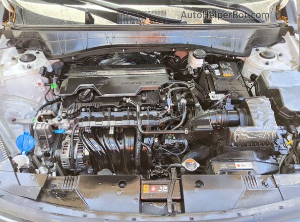 KM8HF3AB7TU385844 2026 HYUNDAI KONA Белый Вид подкапотного пространства
