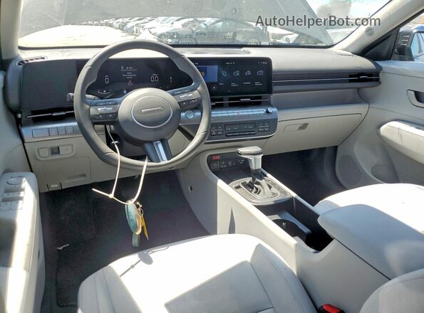 KM8HF3AB8TU370043 2026 HYUNDAI KONA Black Вид панелі приладів