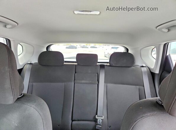 KM8HF3AB8TU423713 2026 HYUNDAI KONA White უკანა სავარძლების ხედი