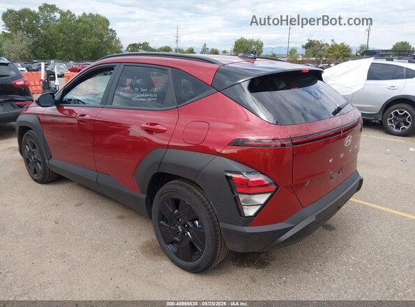 KM8HF3AB8TU473916 2026 HYUNDAI KONA Красный Задняя левая четверть