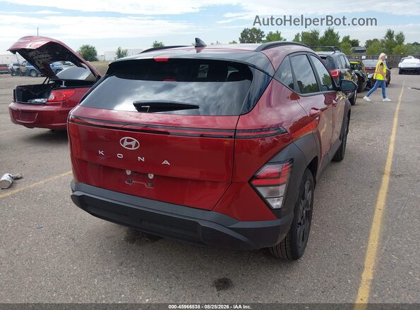 KM8HF3AB8TU473916 2026 HYUNDAI KONA Красный Задняя правая четверть