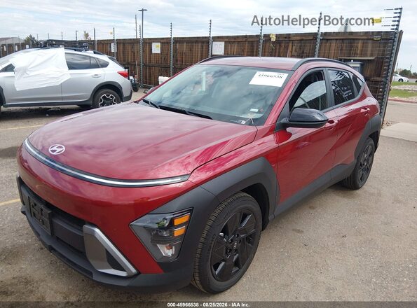 KM8HF3AB8TU473916 2026 HYUNDAI KONA Красный Передняя левая четверть