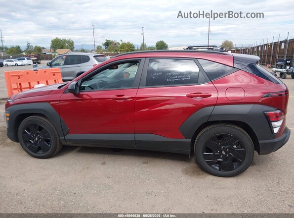 KM8HF3AB8TU473916 2026 HYUNDAI KONA Красный Панорамный вид салона 360°