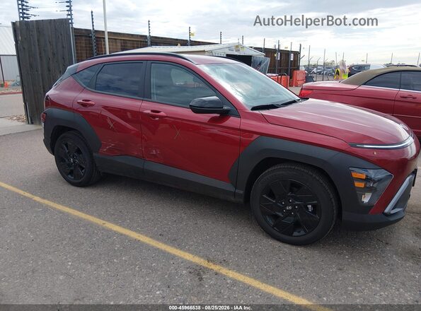 KM8HF3AB8TU473916 2026 HYUNDAI KONA Красный Вид задней части салона