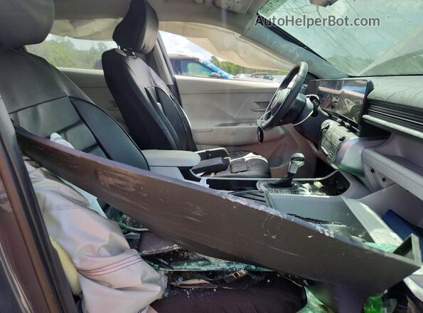 KM8HF3ABXTU415130 2026 HYUNDAI KONA Gray Vista interior delantera