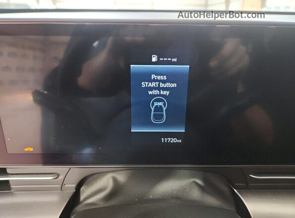KM8HF3ABXTU430243 2026 HYUNDAI KONA Black Вид щитка приладів