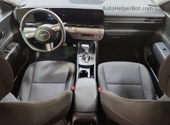 KM8HF3ABXTU430243 2026 HYUNDAI KONA Black Вид панелі приладів
