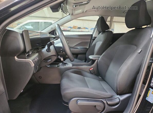 KM8HF3ABXTU430243 2026 HYUNDAI KONA Black Вид салону спереду