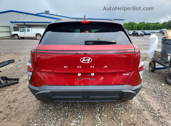 KM8HFCAB3TU347415 2026 HYUNDAI KONA Red Հետևի տեսք