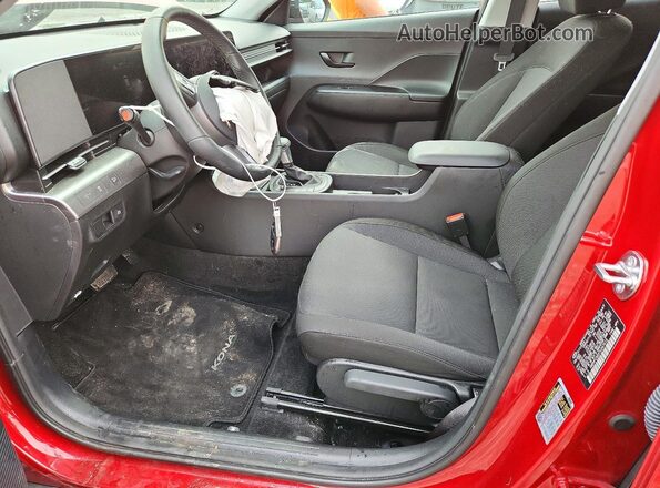 KM8HFCAB3TU347415 2026 HYUNDAI KONA Red Սալոնի դիմացի տեսք