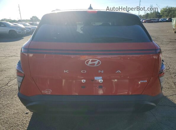 KM8HFCAB8TU370415 2026 HYUNDAI KONA Orange უკანა ხედი