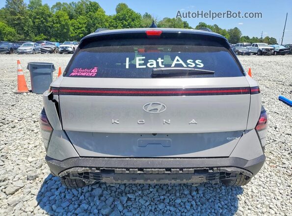 KM8HFCAB8TU403137 2026 HYUNDAI KONA Silver Вид ззаду