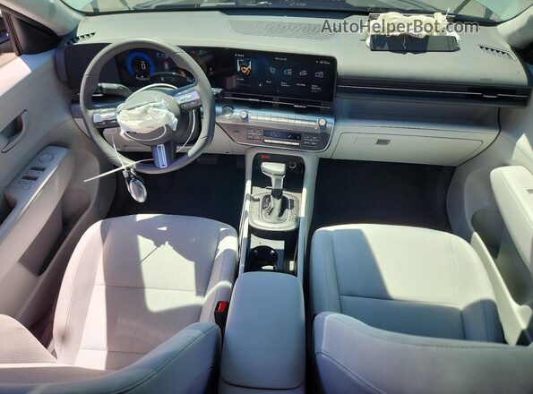 KM8HFCAB9TU385053 2026 HYUNDAI KONA Gray Առջևի վահանակի տեսք