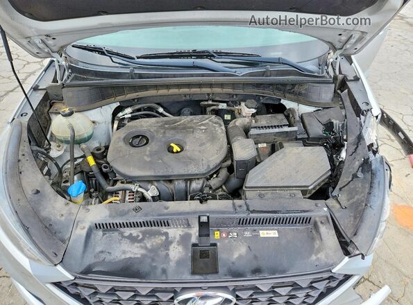 KM8J23A40KU952084 2019 HYUNDAI TUCSON Silver Vista del compartimento del motor