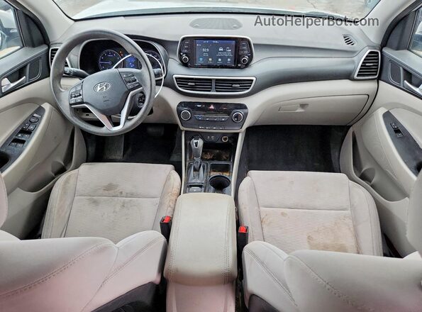 KM8J23A40KU952084 2019 HYUNDAI TUCSON Silver Vista del salpicadero