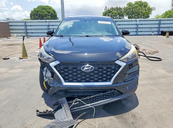 KM8J23A40LU155433 2020 HYUNDAI TUCSON Black Vista frontal
