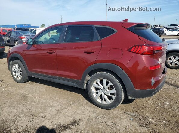 KM8J23A41KU990763 2019 HYUNDAI TUCSON Red Tył lewy