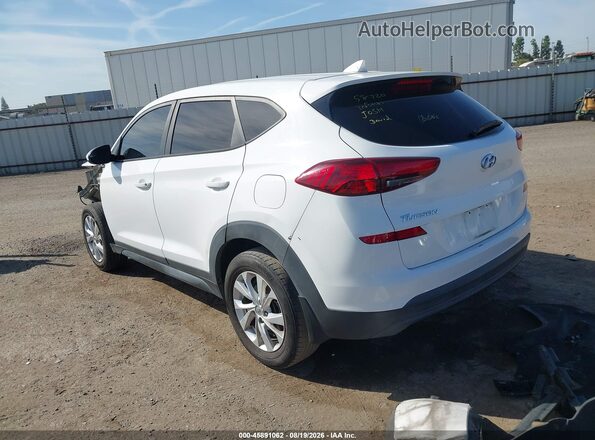KM8J23A41LU092956 2020 HYUNDAI TUCSON White Задня ліва чверть