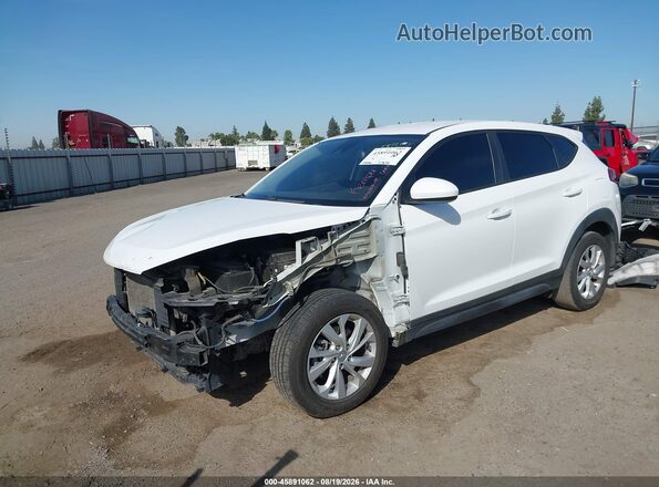 KM8J23A41LU092956 2020 HYUNDAI TUCSON White Передня ліва чверть