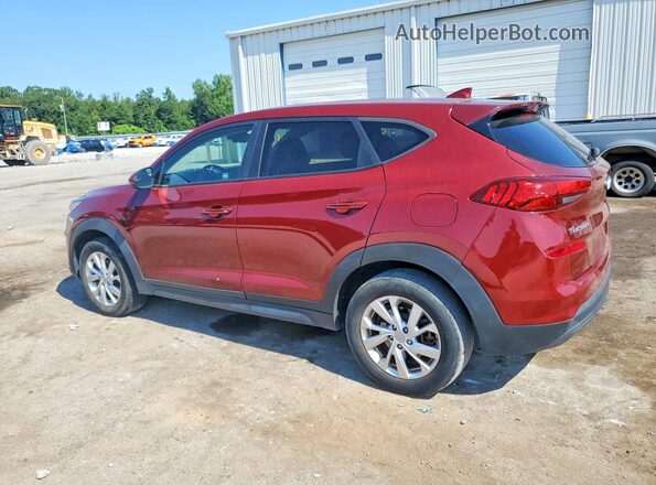 KM8J23A41LU243424 2020 HYUNDAI TUCSON Burgundy უკანა მარცხენა