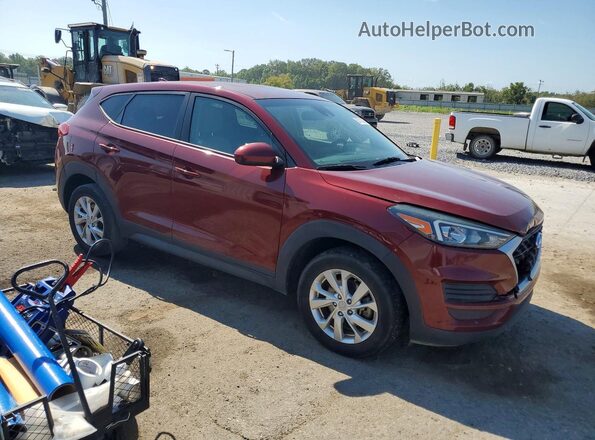 KM8J23A41LU243424 2020 HYUNDAI TUCSON Burgundy წინა მარჯვენა