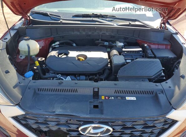 KM8J23A41LU243424 2020 HYUNDAI TUCSON Burgundy უკანა სალონის ხედი
